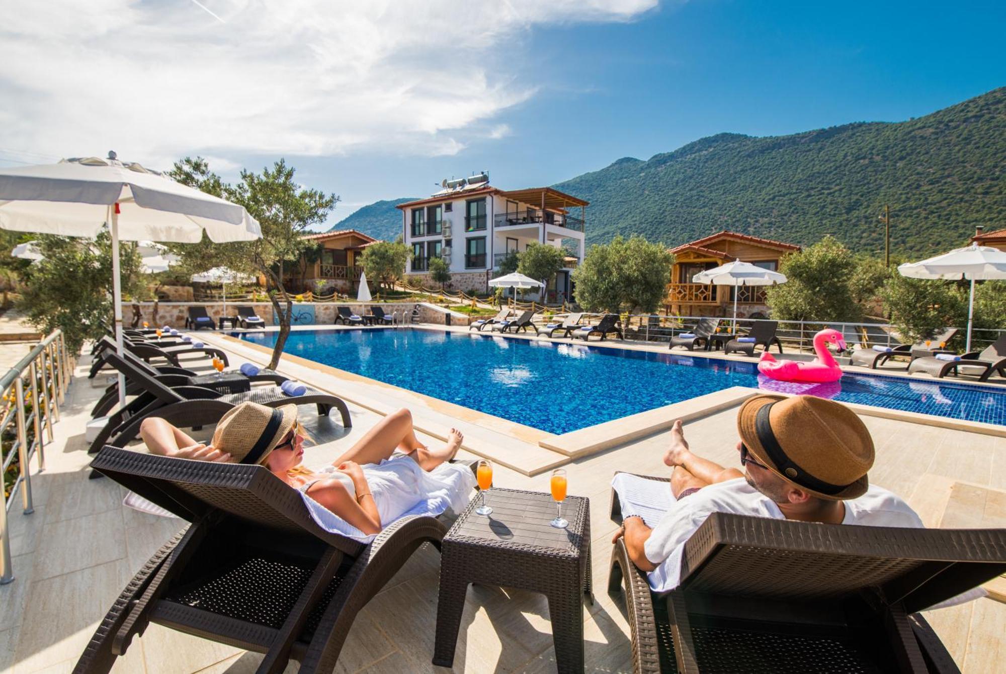 Doganin Ruhu Hotel & Bungalow Kaş Ngoại thất bức ảnh