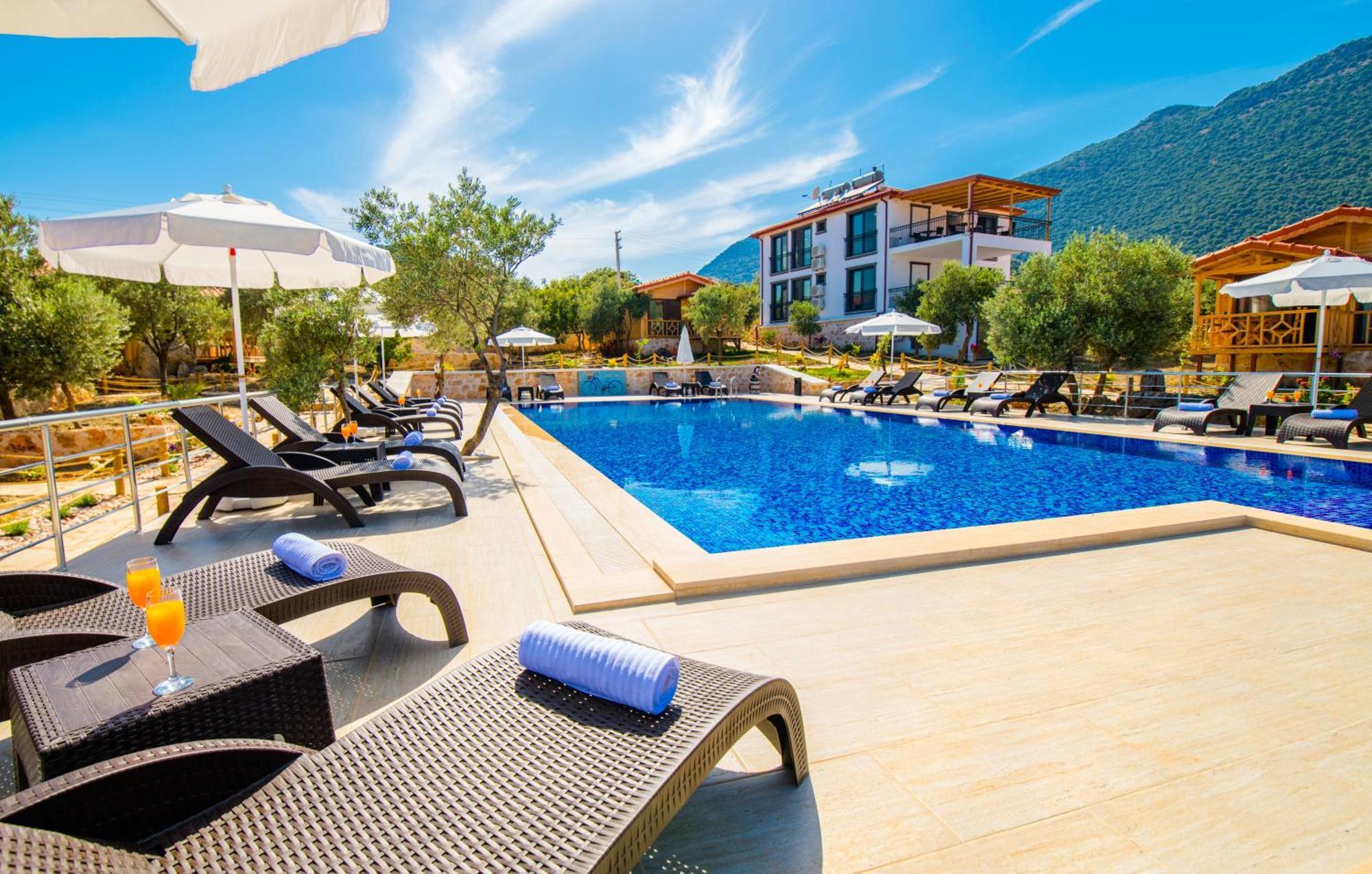Doganin Ruhu Hotel & Bungalow Kaş Ngoại thất bức ảnh